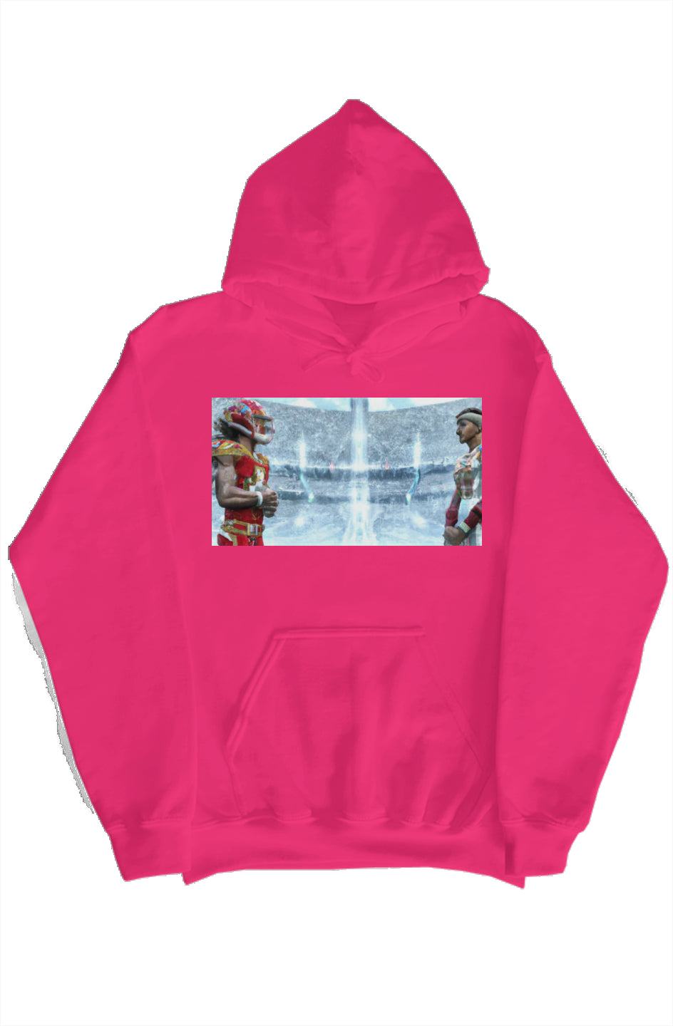 TYMED pullover hoody with pink set
