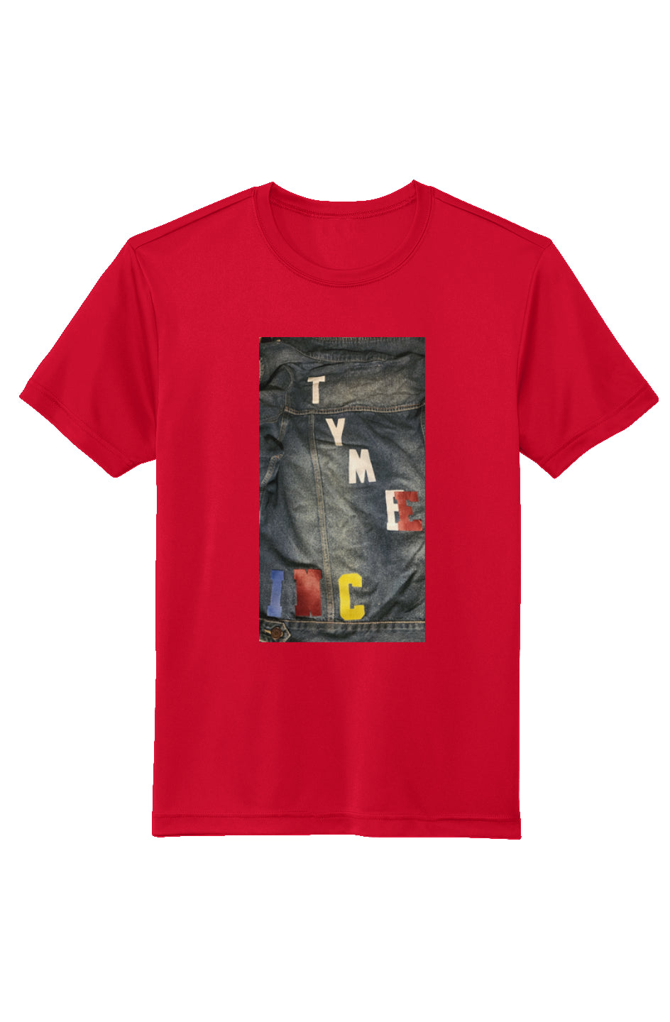 Sustainable Athletic Tee red white blue