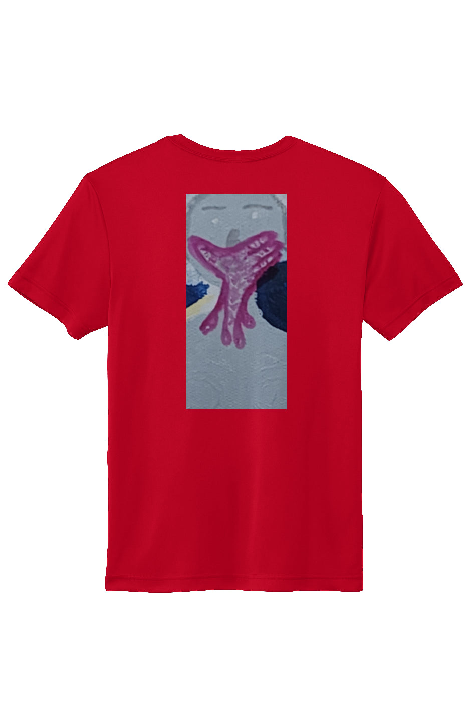Sustainable Athletic Tee red white blue