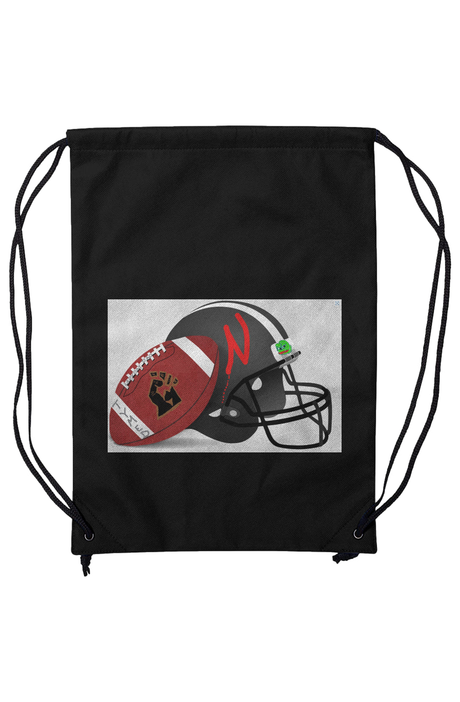 Non-Woven Drawstring Backpack bag 4 travel customized N