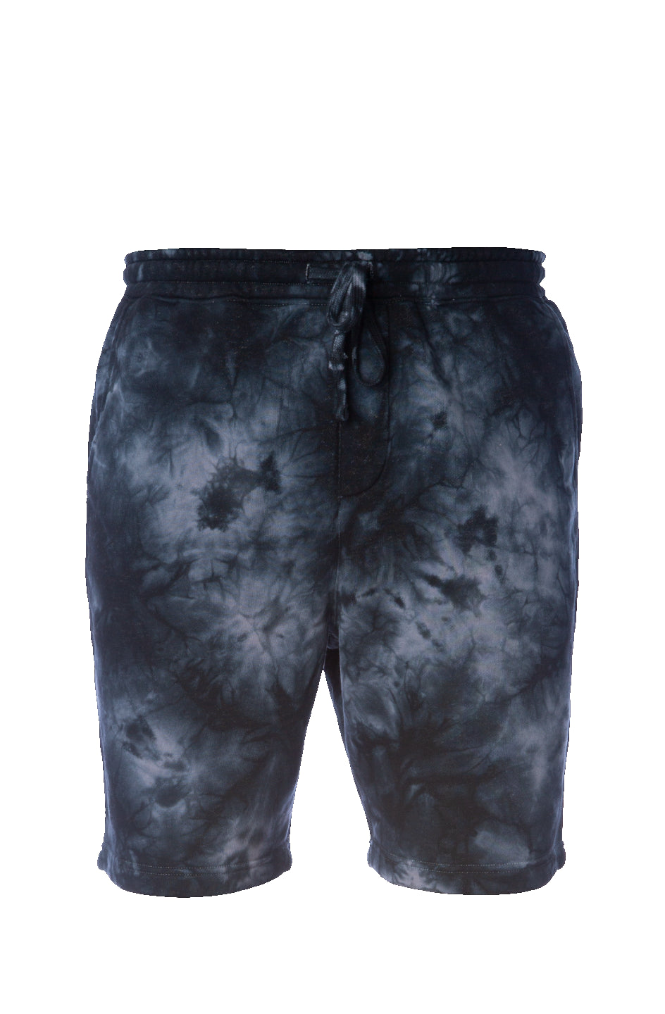 Tie Dye Fleece Shorts WAVES free effect