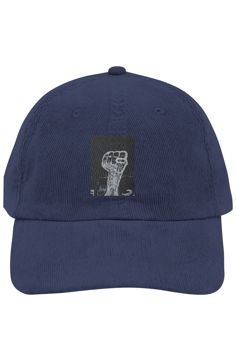 Corduroy Cap with currently #TYMED art