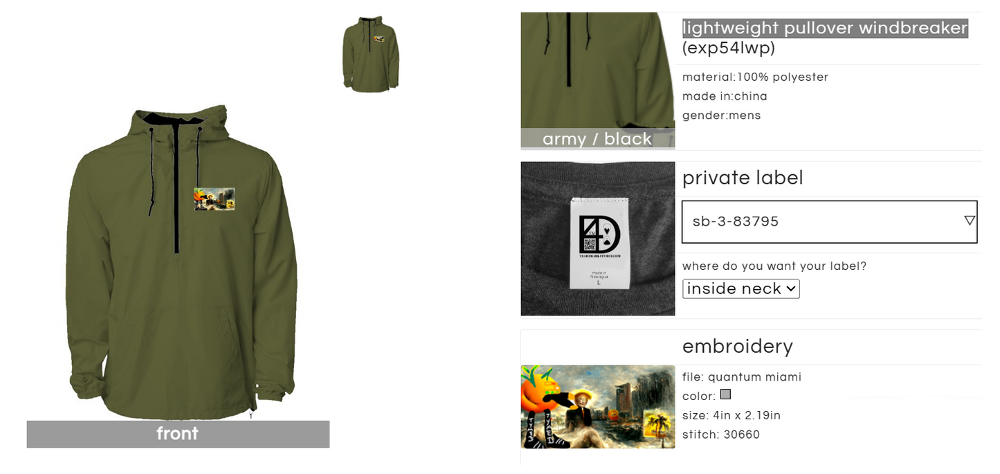 lightweight pullover windbreaker