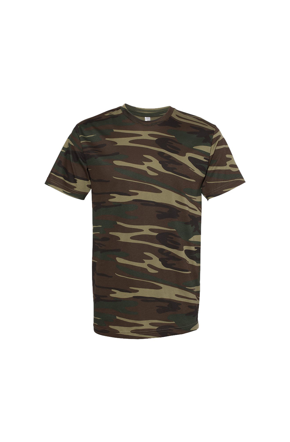 Green Woodland Camo Tee
