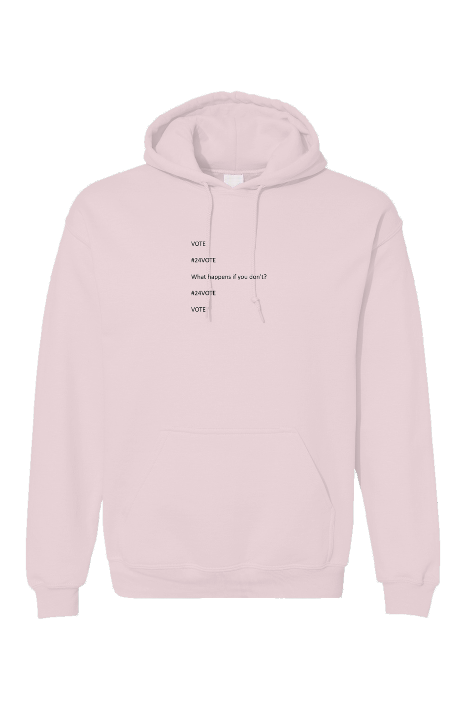 Unisex Gildan Hoodie Pink #24VOTE