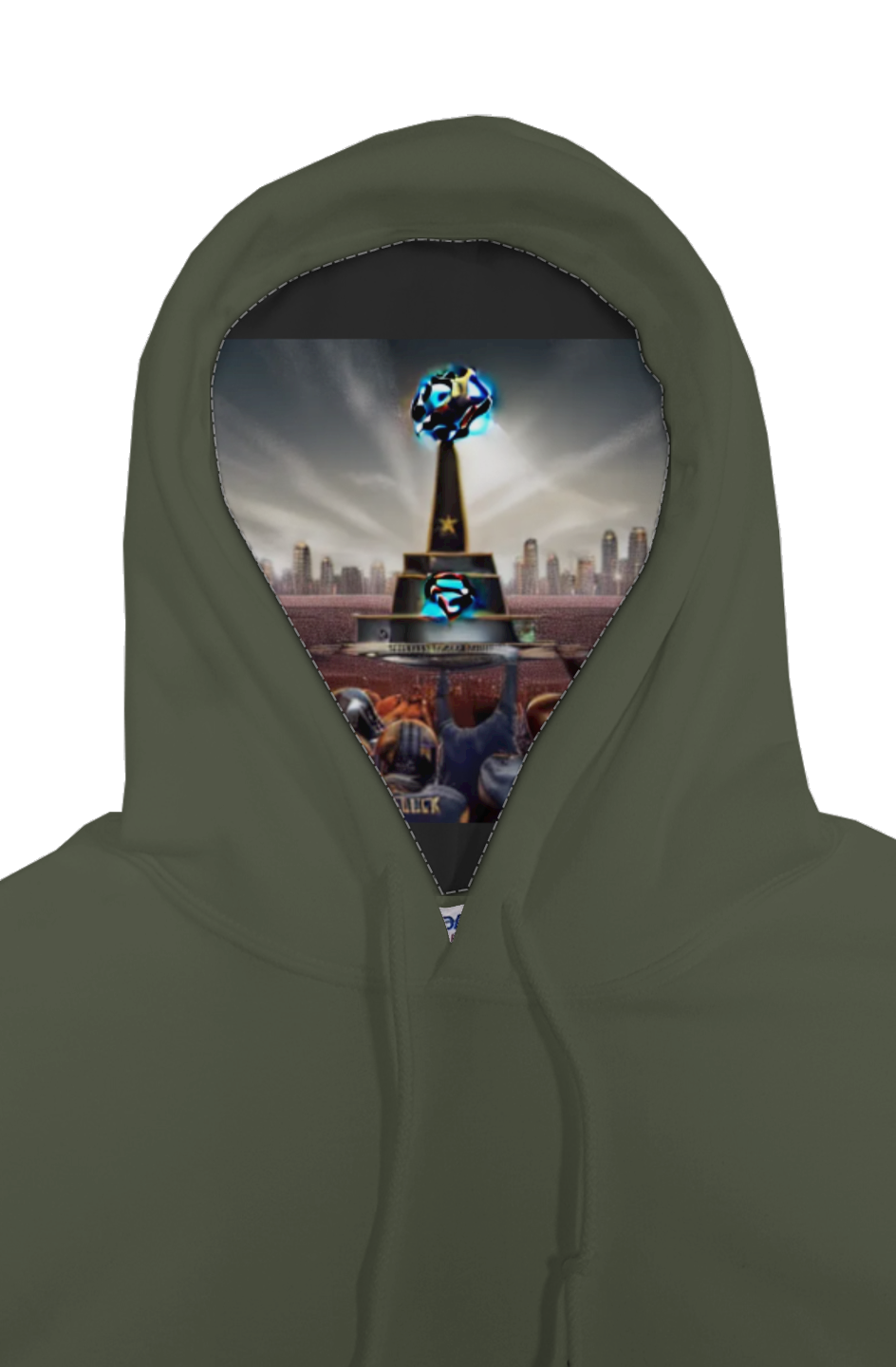 gildan pullover hoody TYMED art with the G