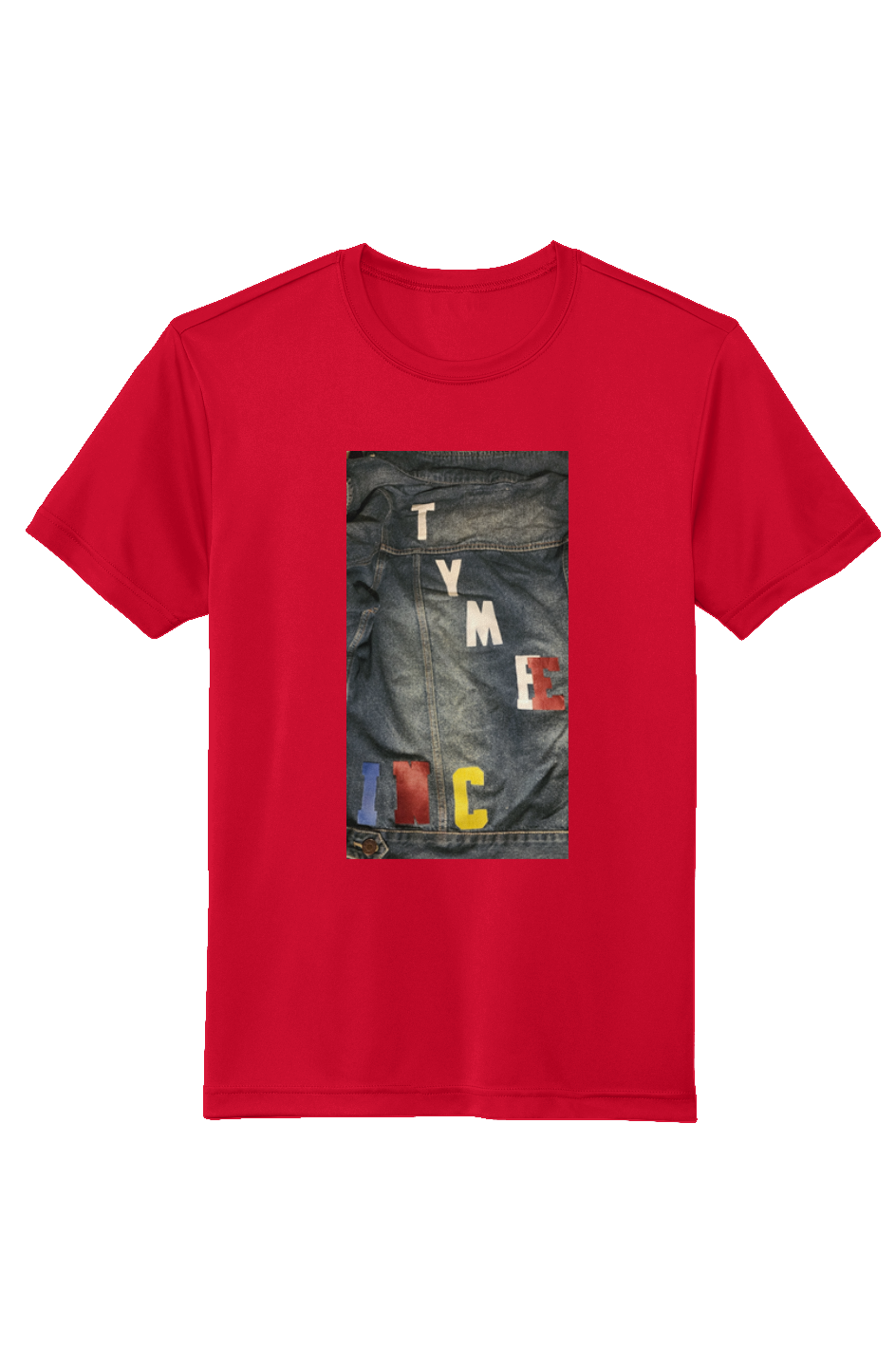 Sustainable Athletic Tee red white blue