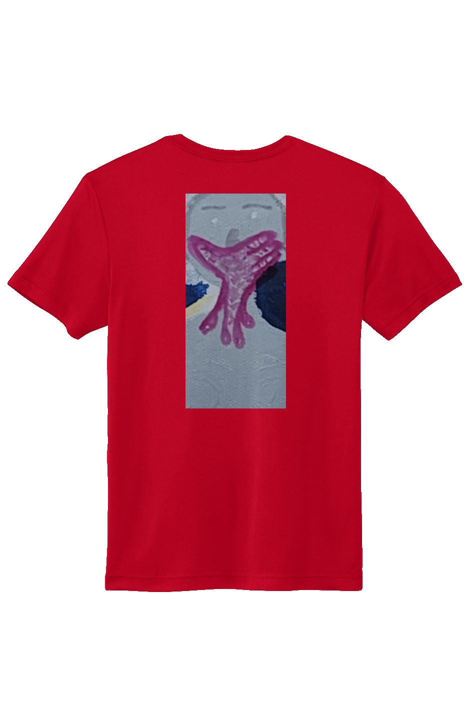 Sustainable Athletic Tee red white blue