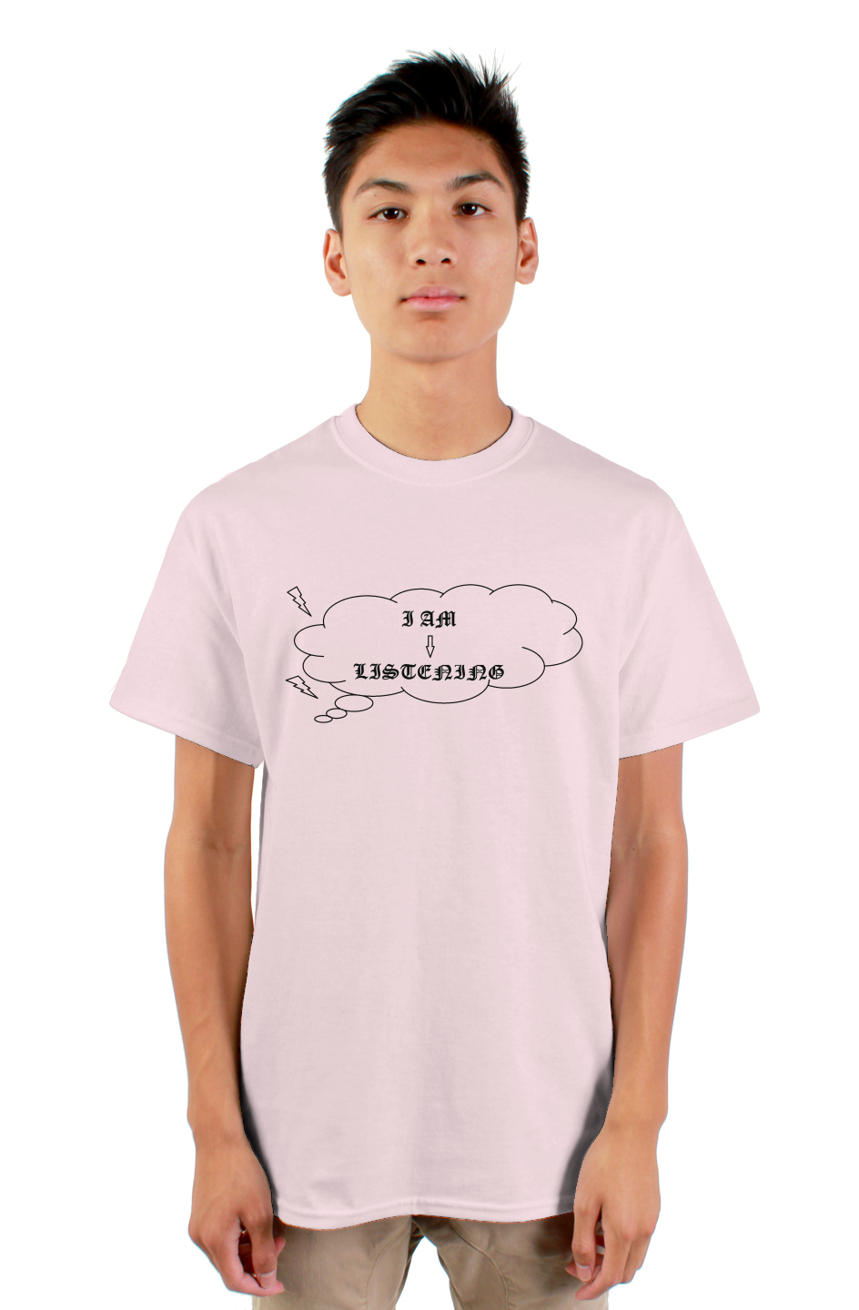  I AM LISTENING supporting others we care shirt