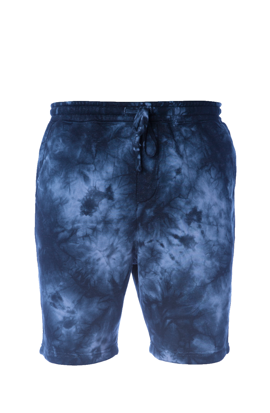 Tie Dye Fleece Shorts WAVES free effect