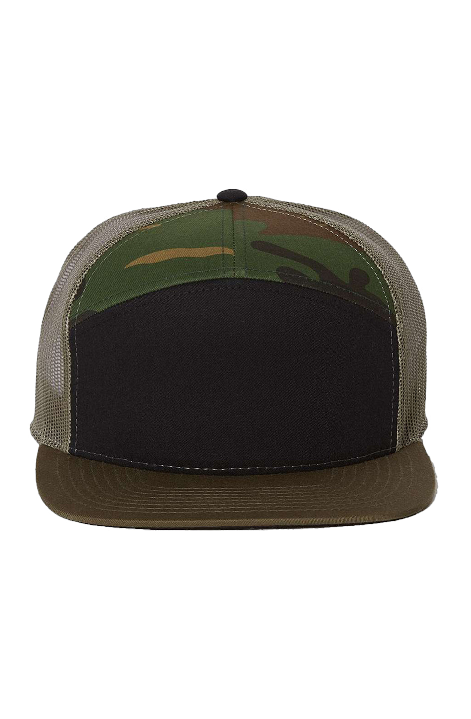 Black Camo Loden Cap