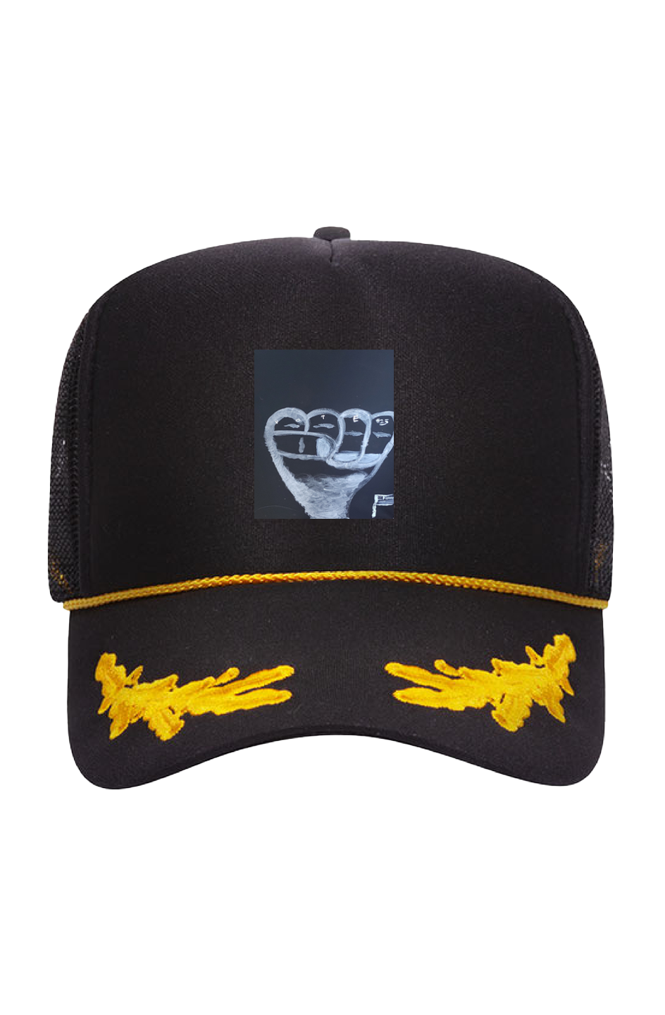 Gold Leaf Crown Trucker Hat