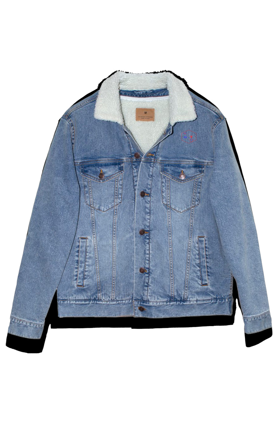 Unisex Sherpa Lined Denim Jacket.. #TYMED