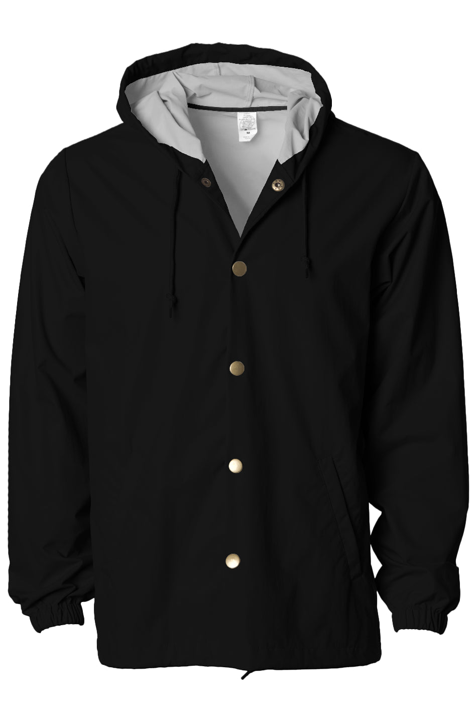 Water-Resistant Hooded Windbreaker..#TYMED