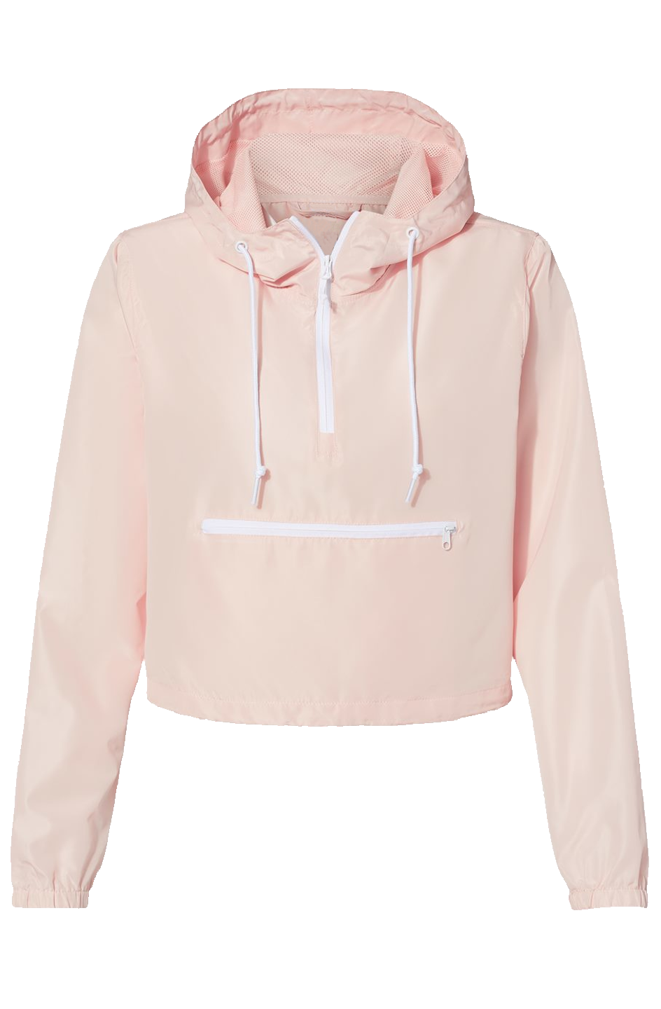Lightweight Pullover Crop Windbreaker.. #TYMED