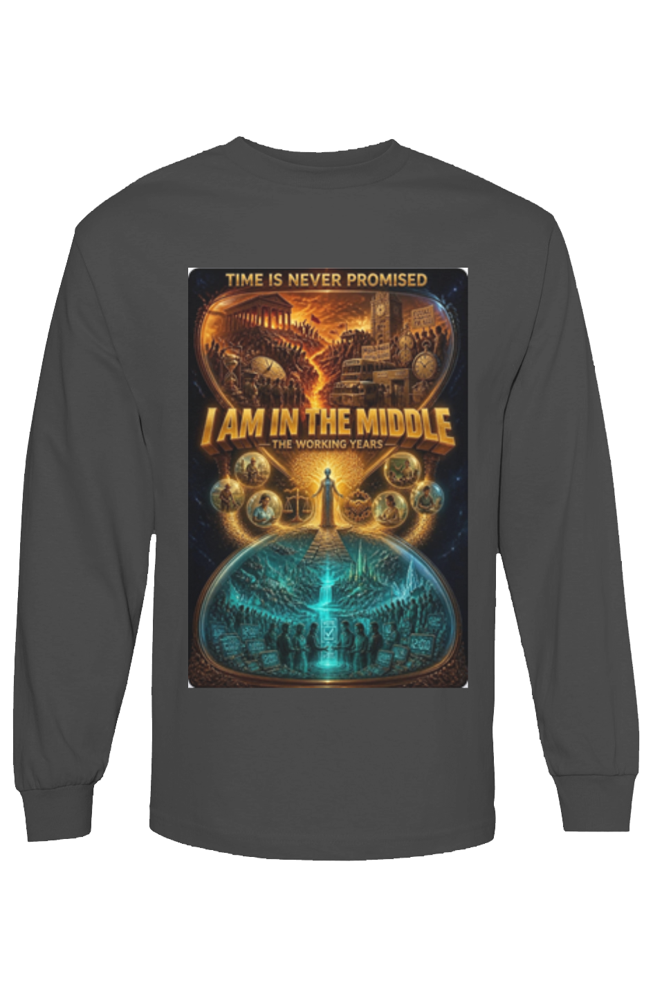 Unisex Heavyweight Cotton Long Sleeve T Shirt