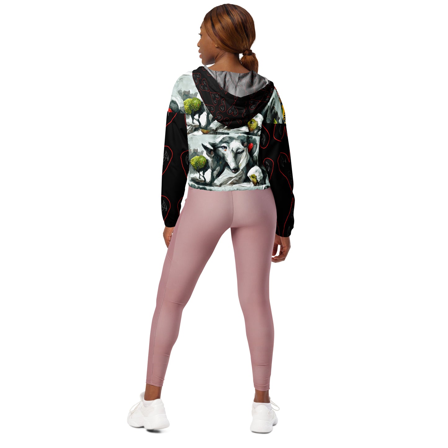 Women’s cropped windbreaker
