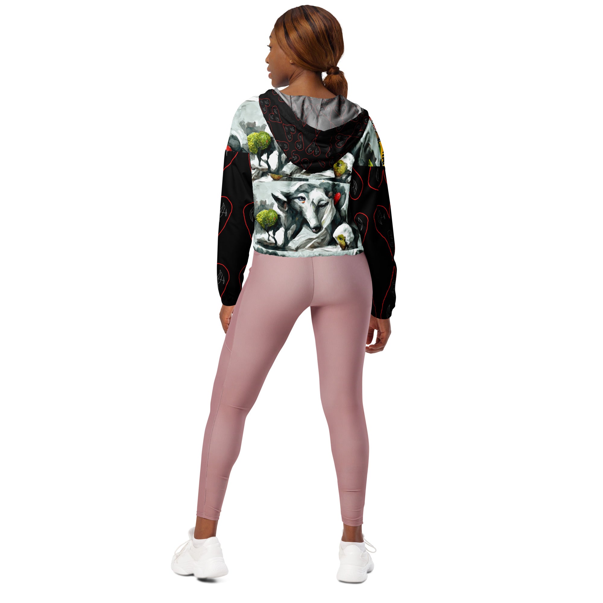 Women’s cropped windbreaker