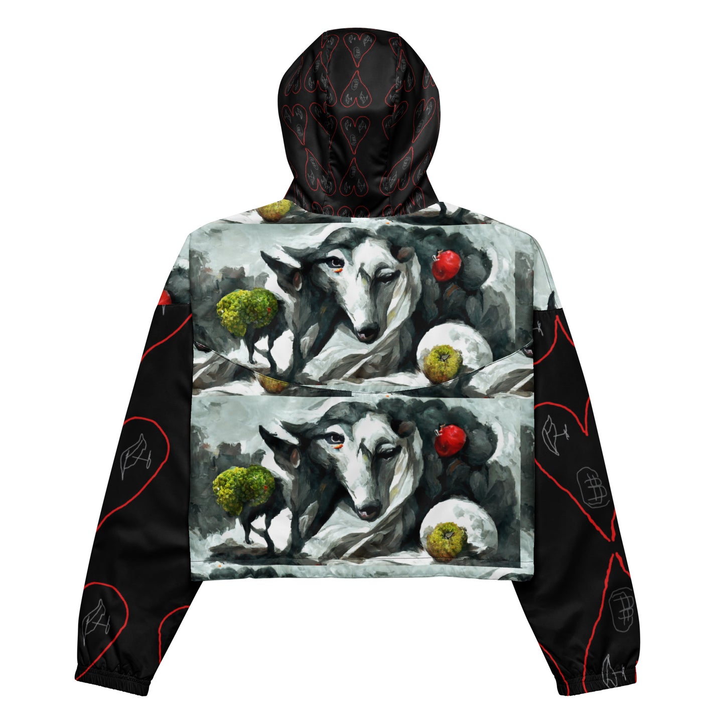 Women’s cropped windbreaker