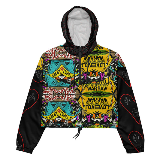 Women’s cropped windbreaker