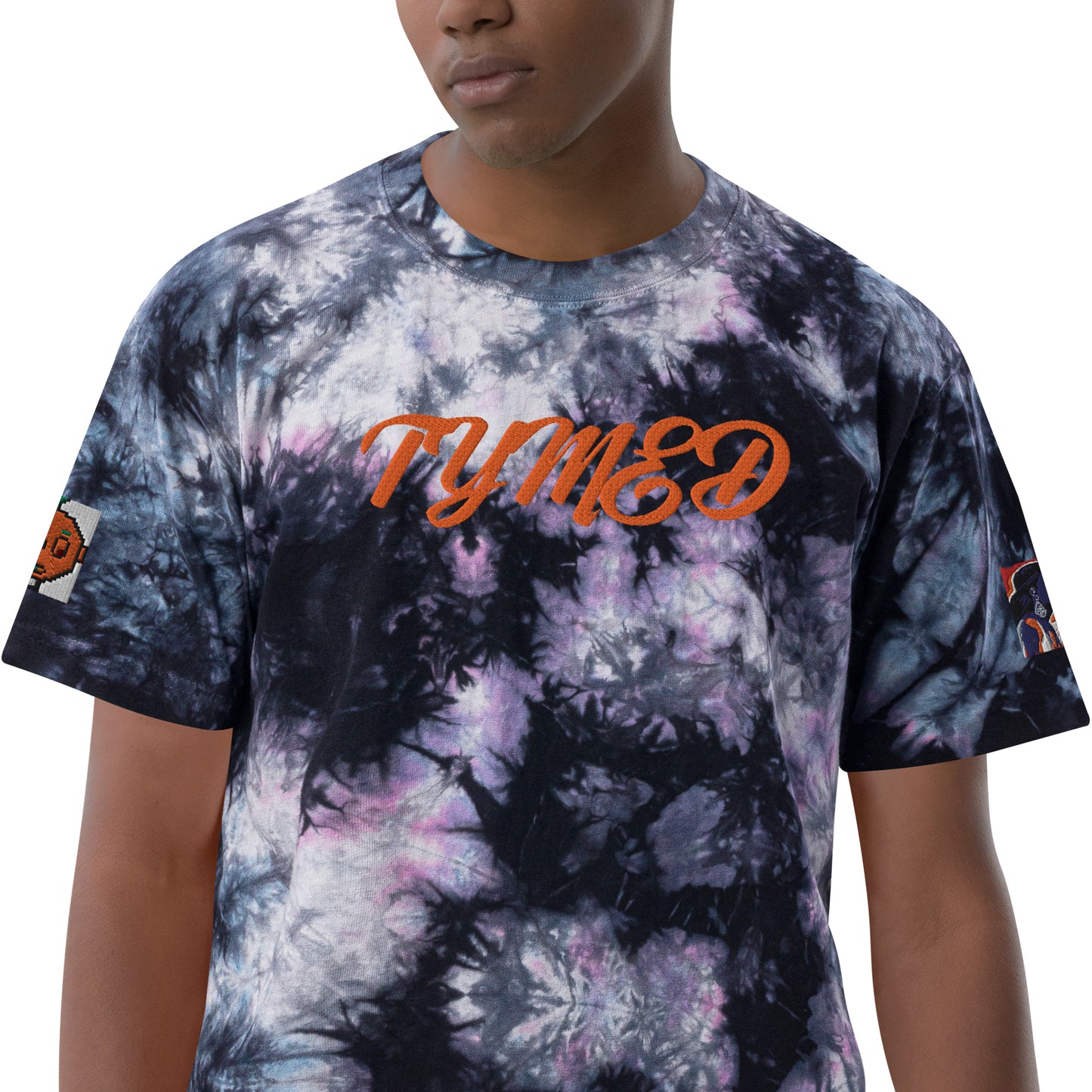 Oversized tie-dye t-shirt